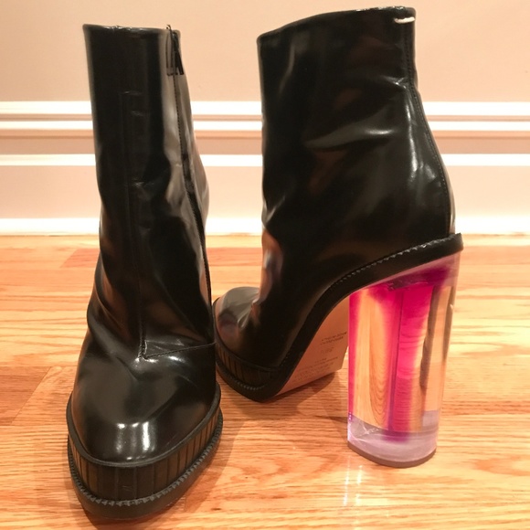 Maison Martin Margiela Shoes - SOLD Maison Martin Margiela Plexi Heel Ankle Boot
